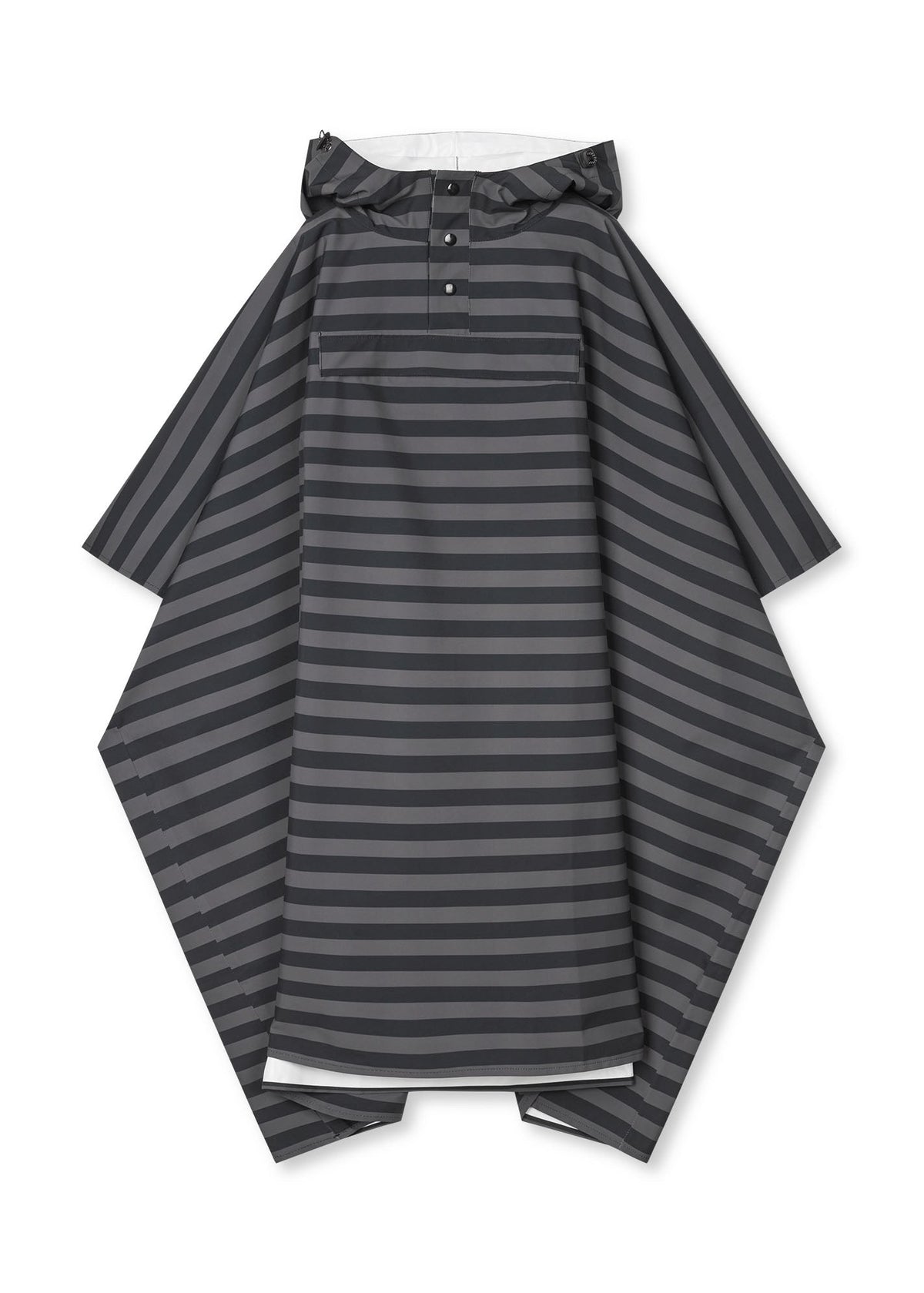 Rainy Scape Cape, Black Stripe ~ Mads Norgaard