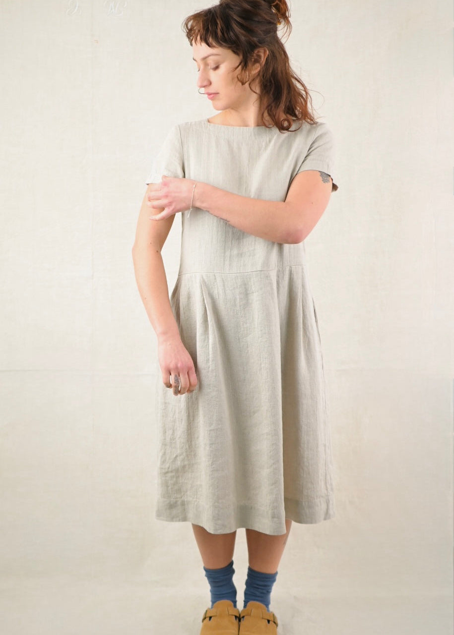Saline Dress, Natural