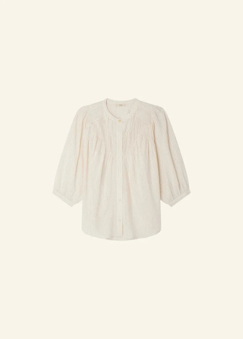 Savi Blouse, Sandblack ~ Sessun