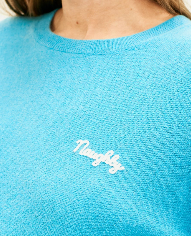 Cashmere Crew / Naughty - Mint