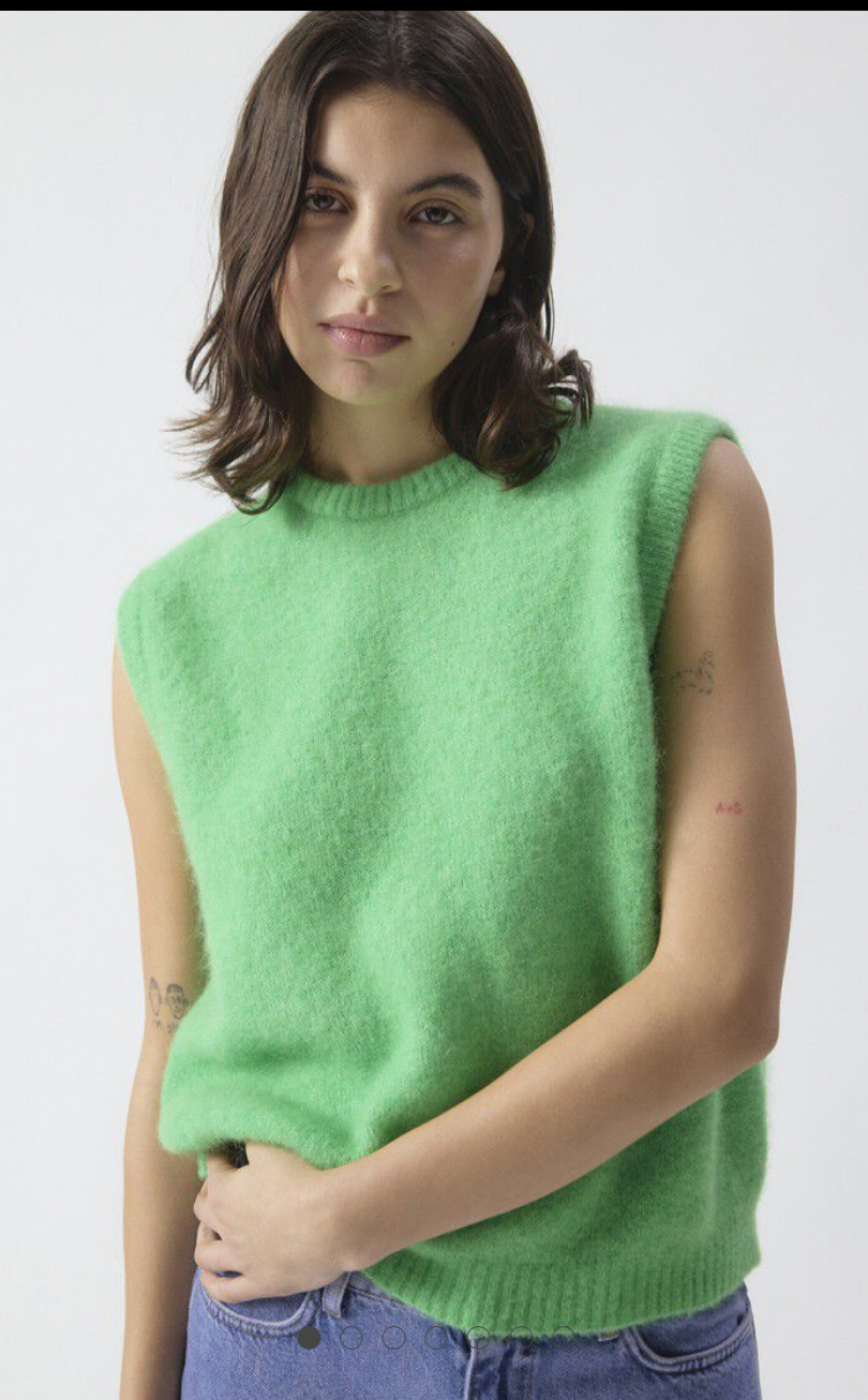 Vitow Sleeveless Sweater, Garden Malange