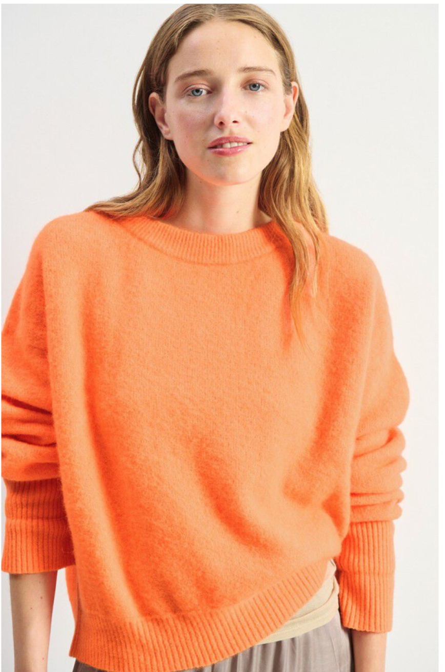 Vitow Sweater, Salmon Chime
