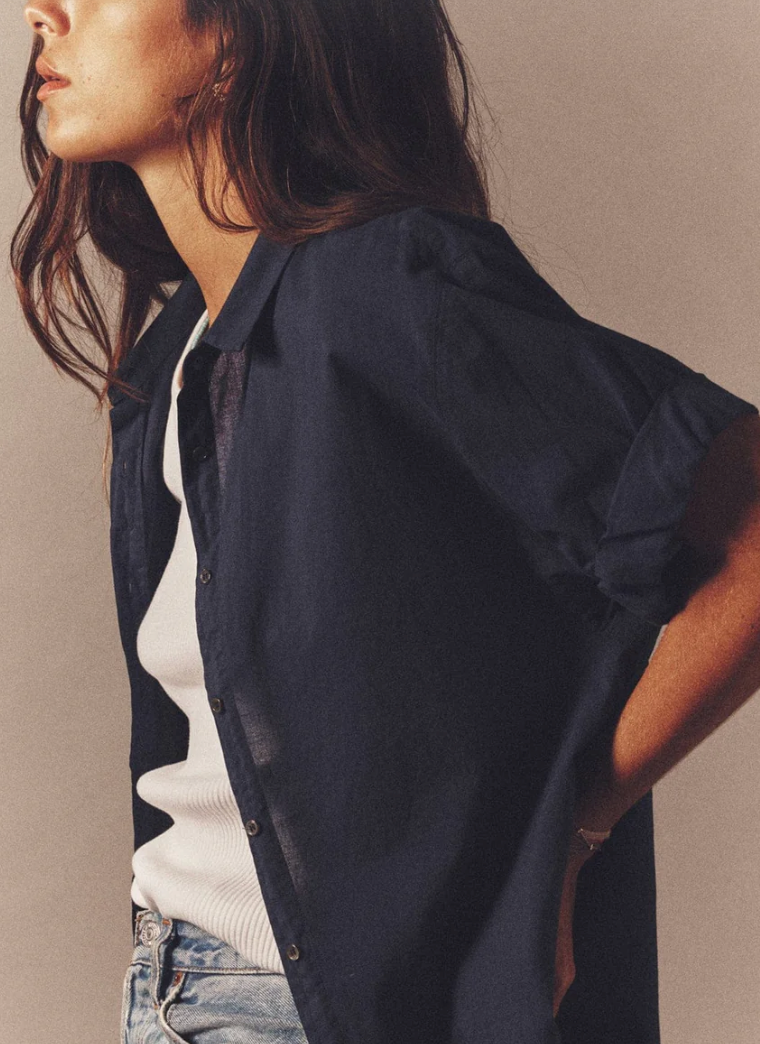 Channing Shirt - Navy ~ Xirena