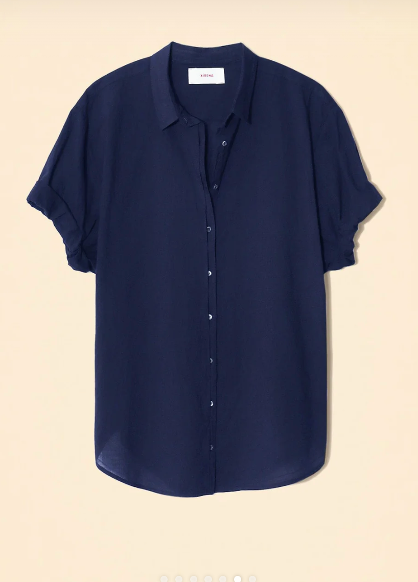 Channing Shirt - Navy ~ Xirena