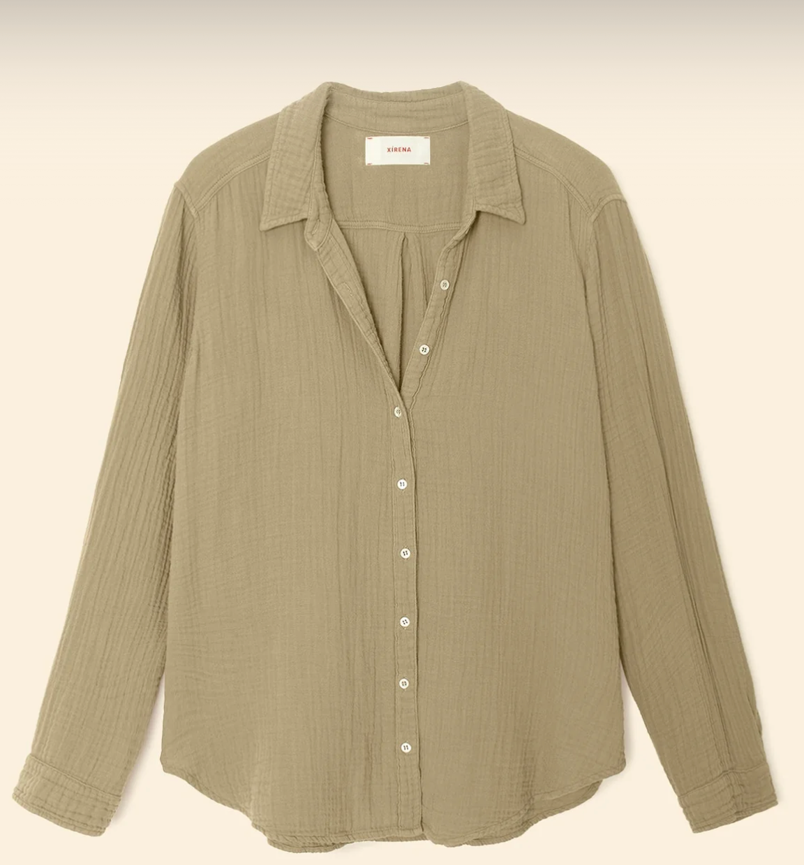 Scout Shirt - Olive Moss ~ Xirena