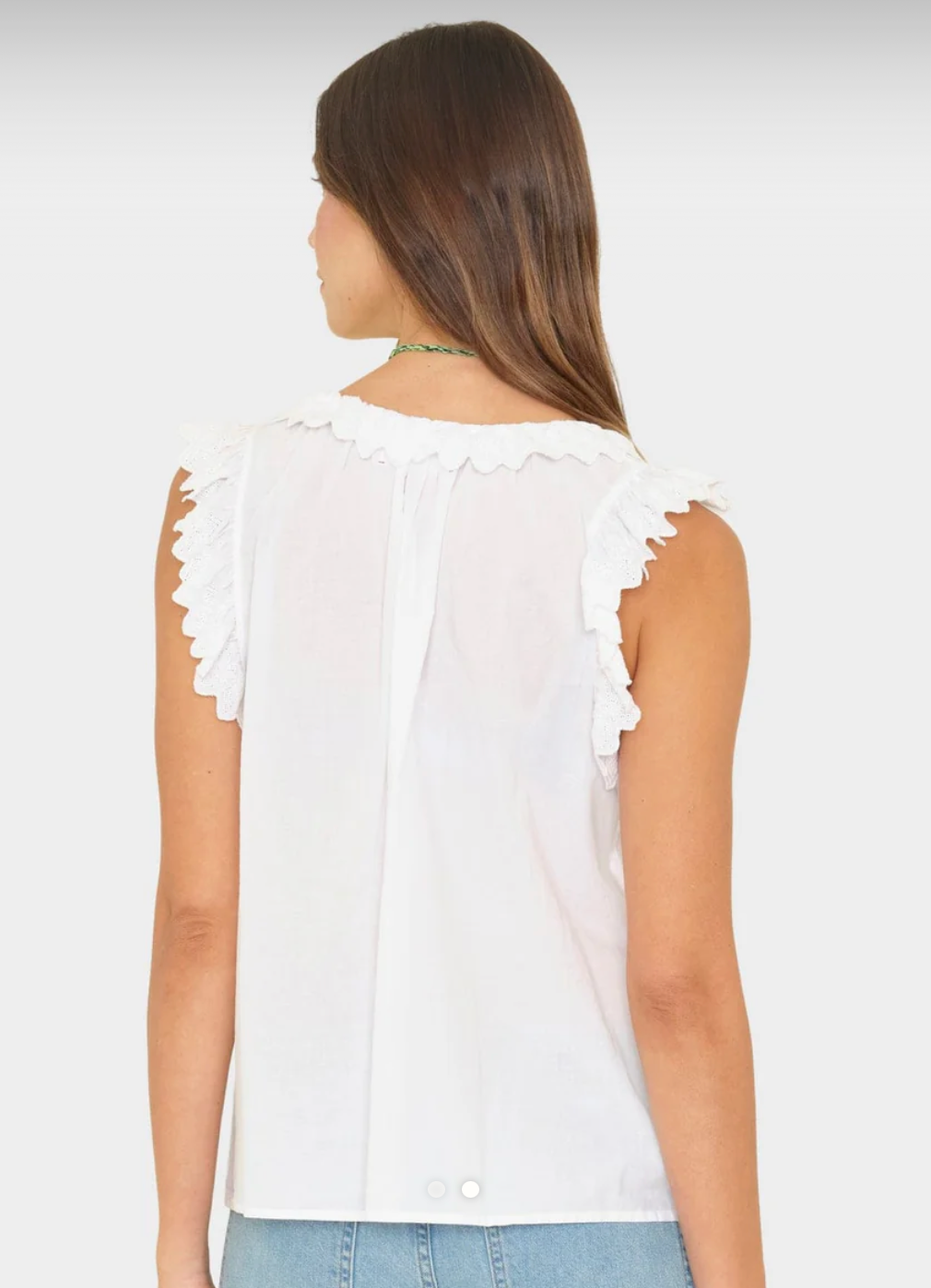 Bexie Top - White ~ Xirena