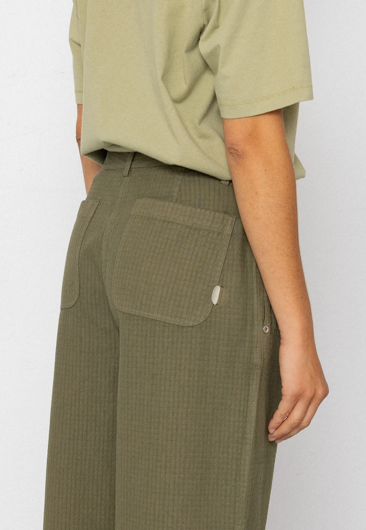 Baggy Trouser - Light Olive Chunky Ripstop