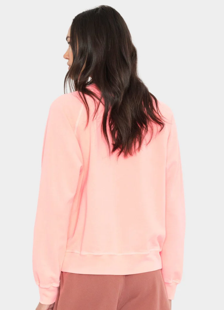 Marathon Sweatshirt, Peach Glow ~ Xirena
