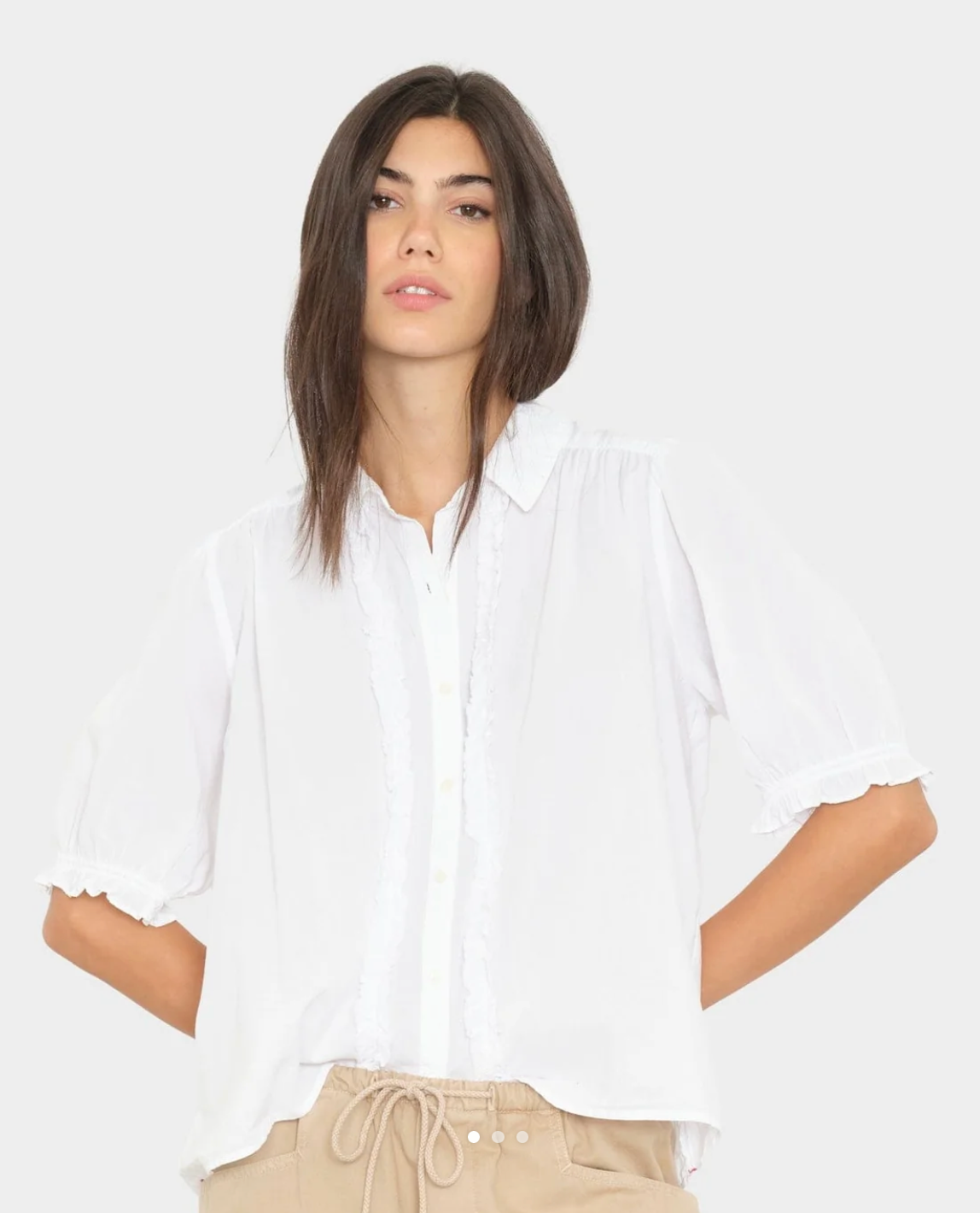 Baron Shirt, White ~ Xirena