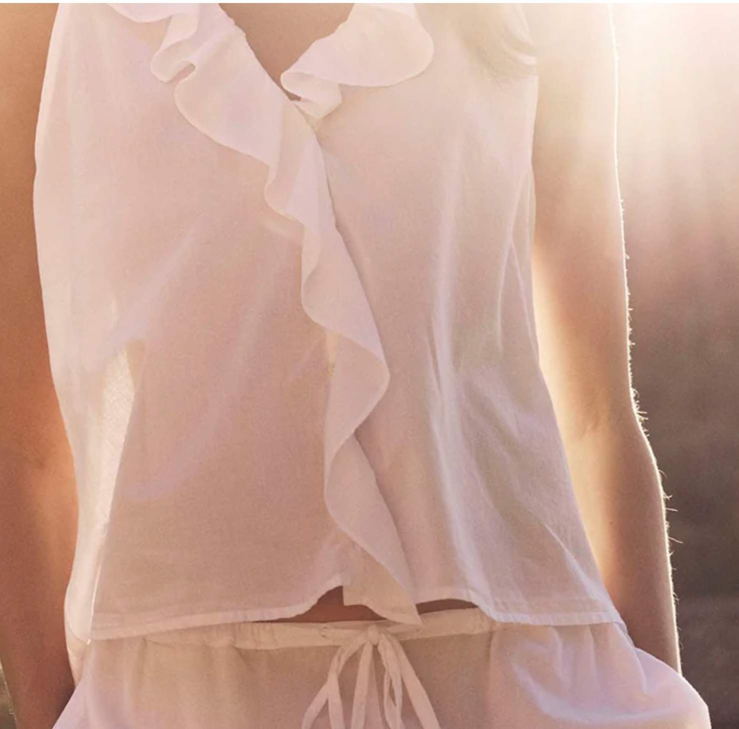 Casara Top, White ~ Xirena