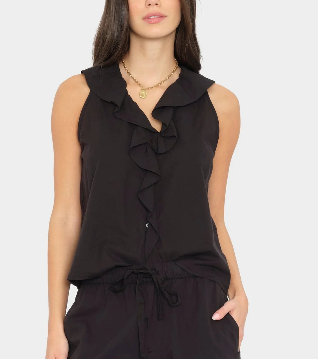 Casara Top, Black ~ Xirena