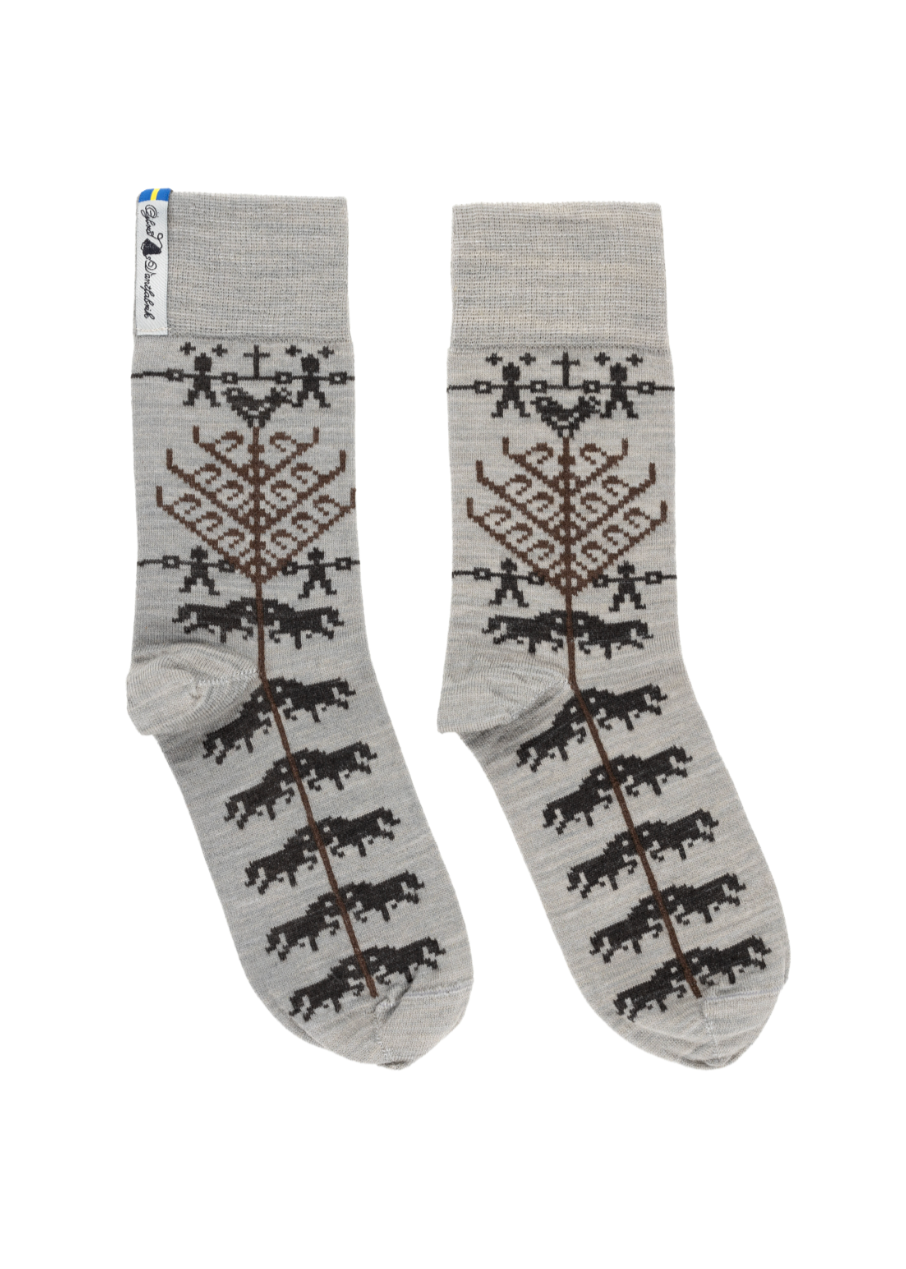 Merino Wool Sock, Yggdrasil Liv - Öjbro Vantfabrik