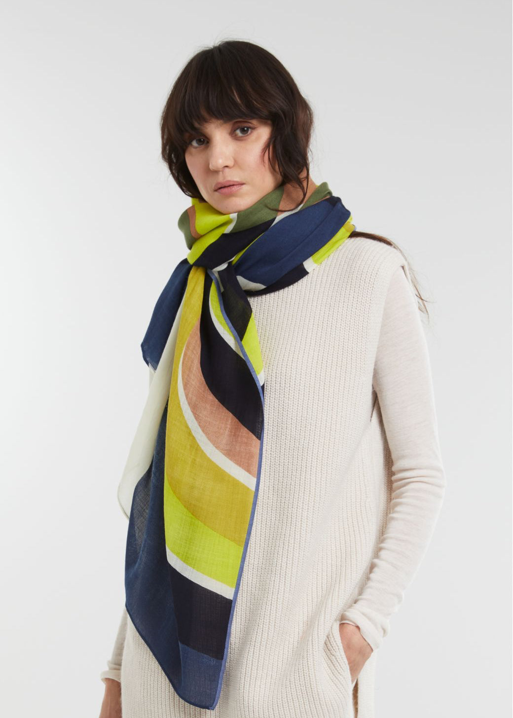 Songe Scarf, Lime - mapoesie