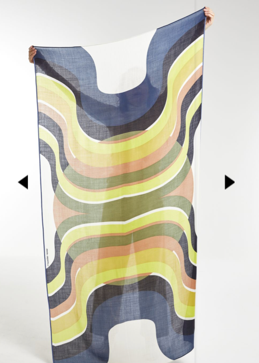 Songe Scarf, Lime - mapoesie