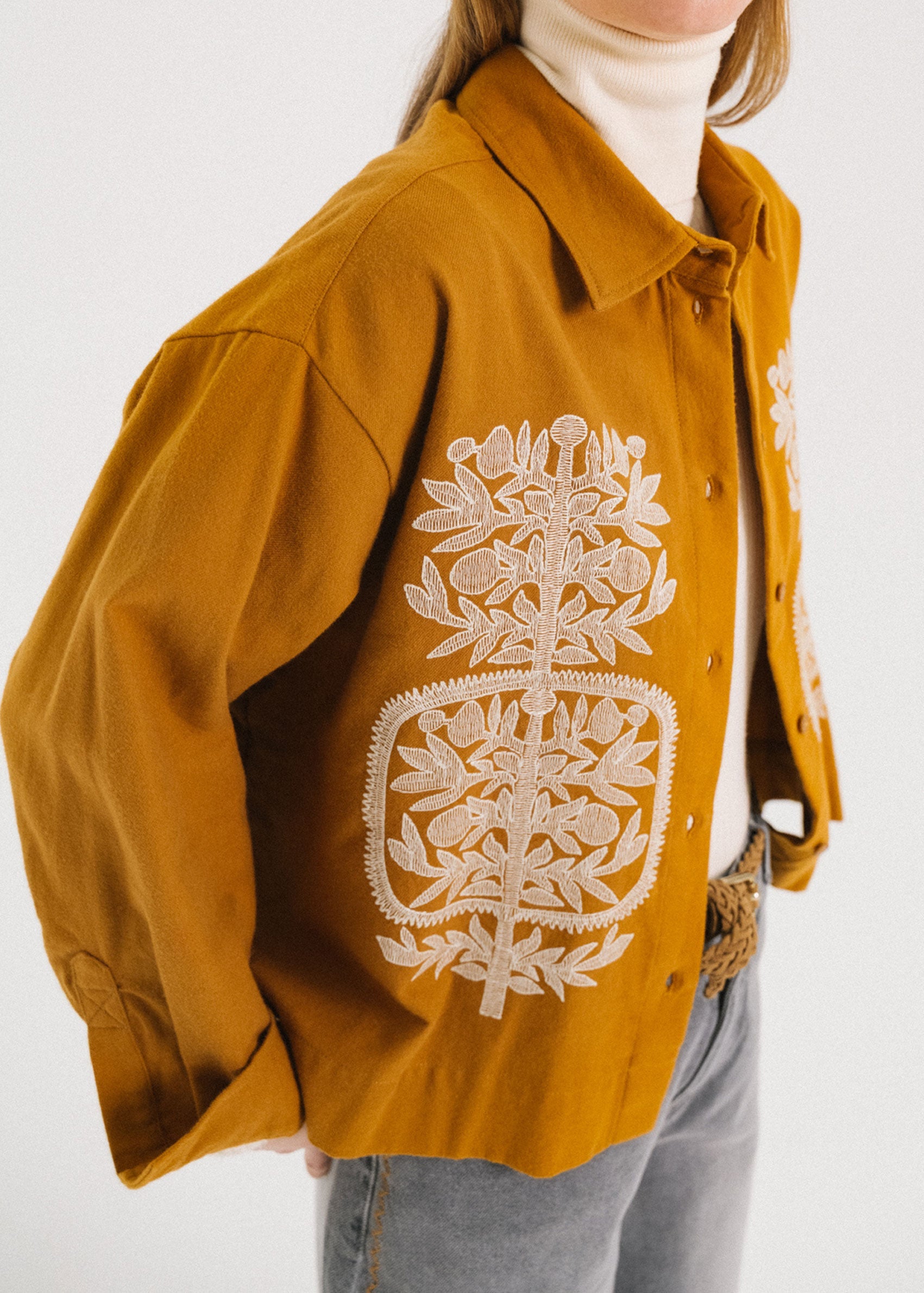 Usk Shirt, Curry ~ tinsels