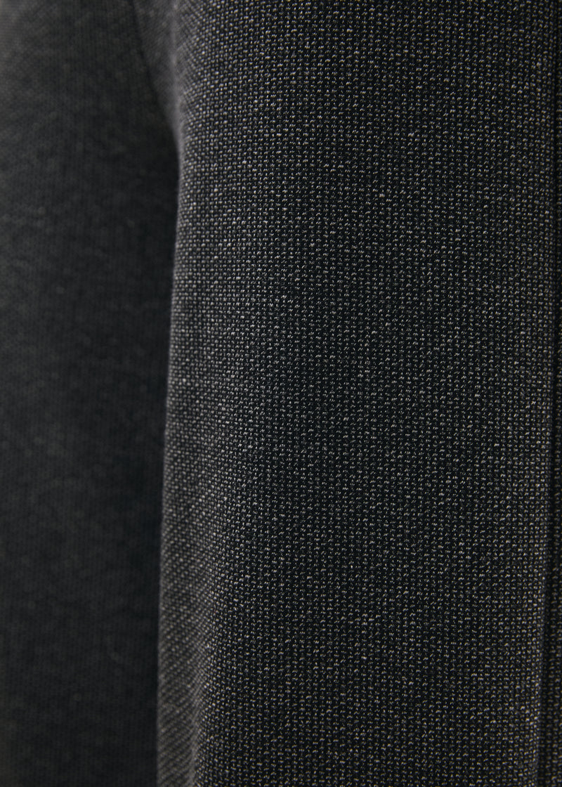 Wide gray pants with cuffs and houndstooth pattern ~ humility