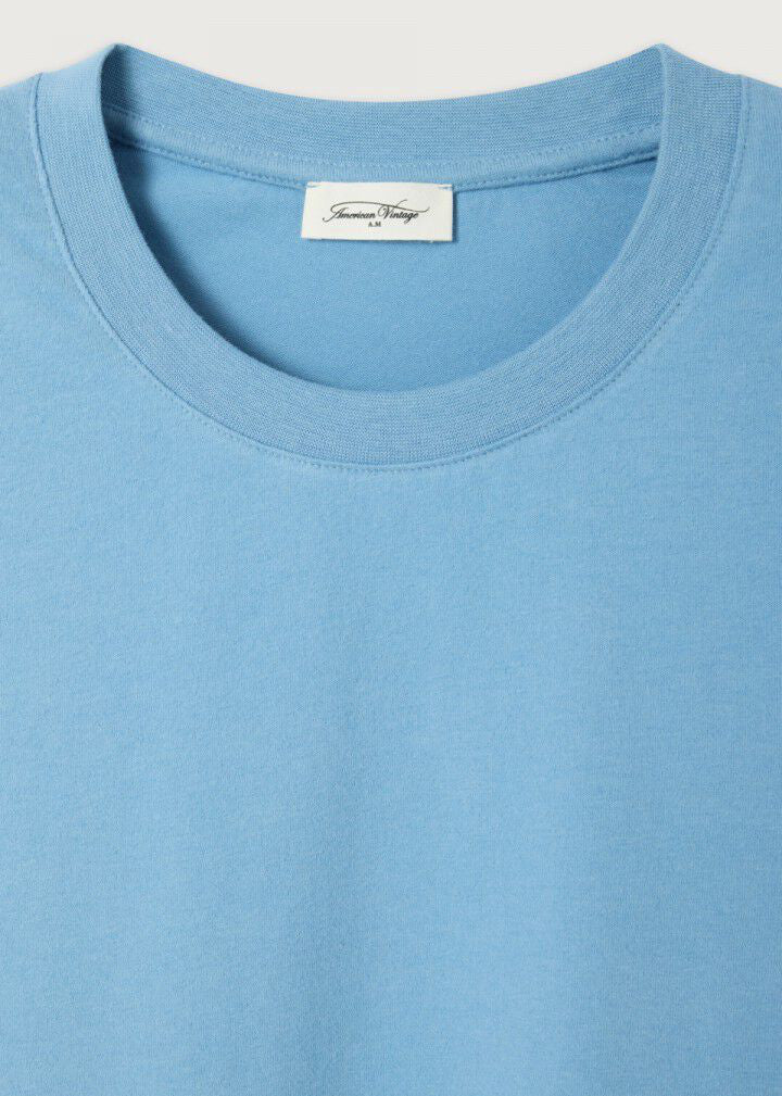 Ypawood T-Shirt, Blue Melange ~ American Vintage