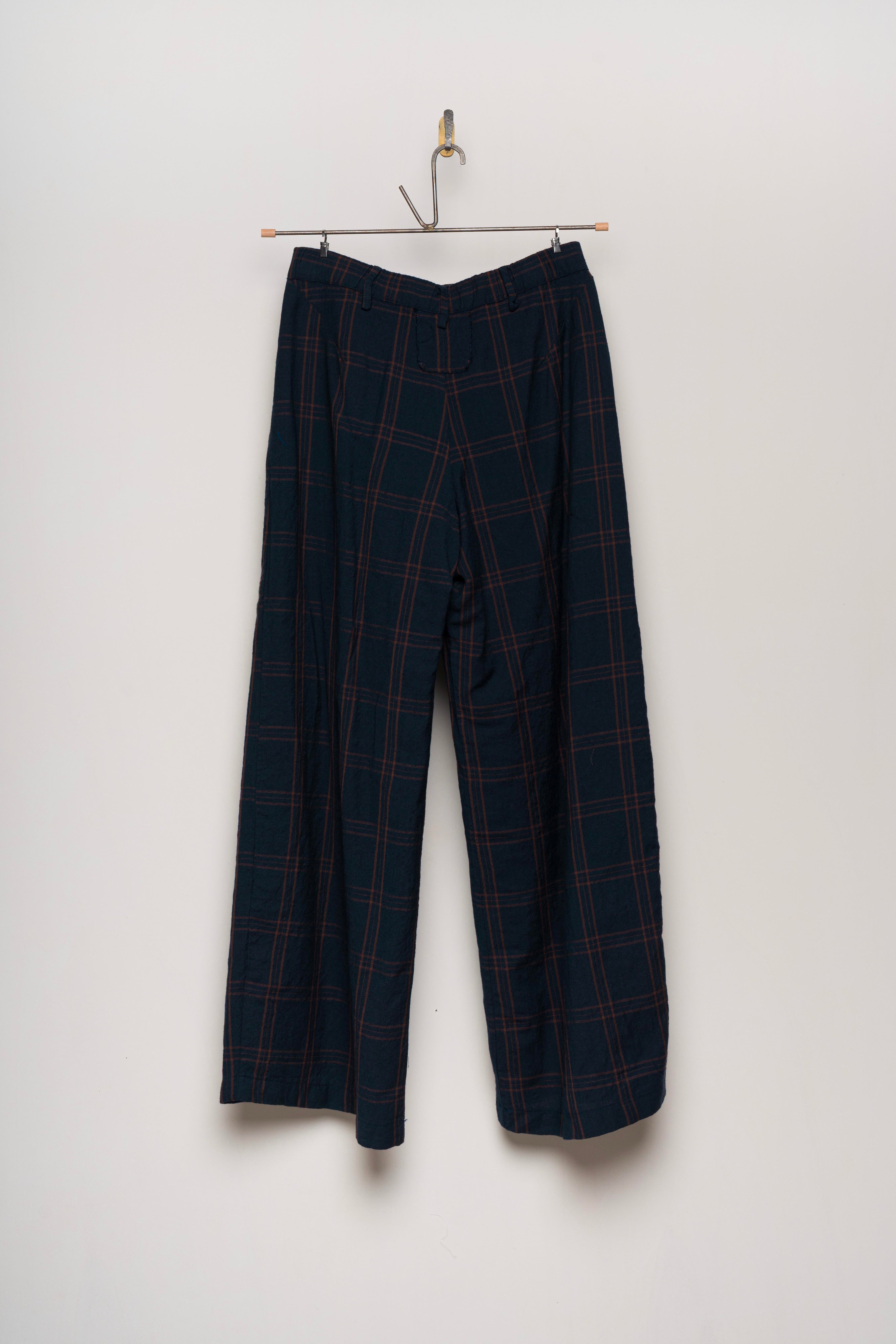 Aequamente - Pants 225, Navy Check