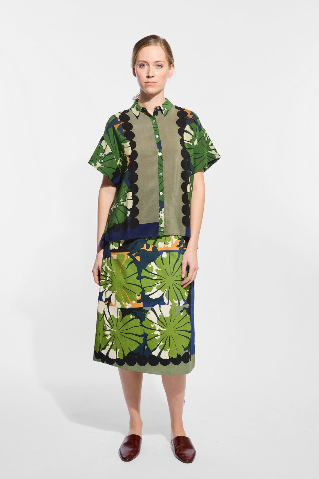 Andrew Poppy Shirt, Green