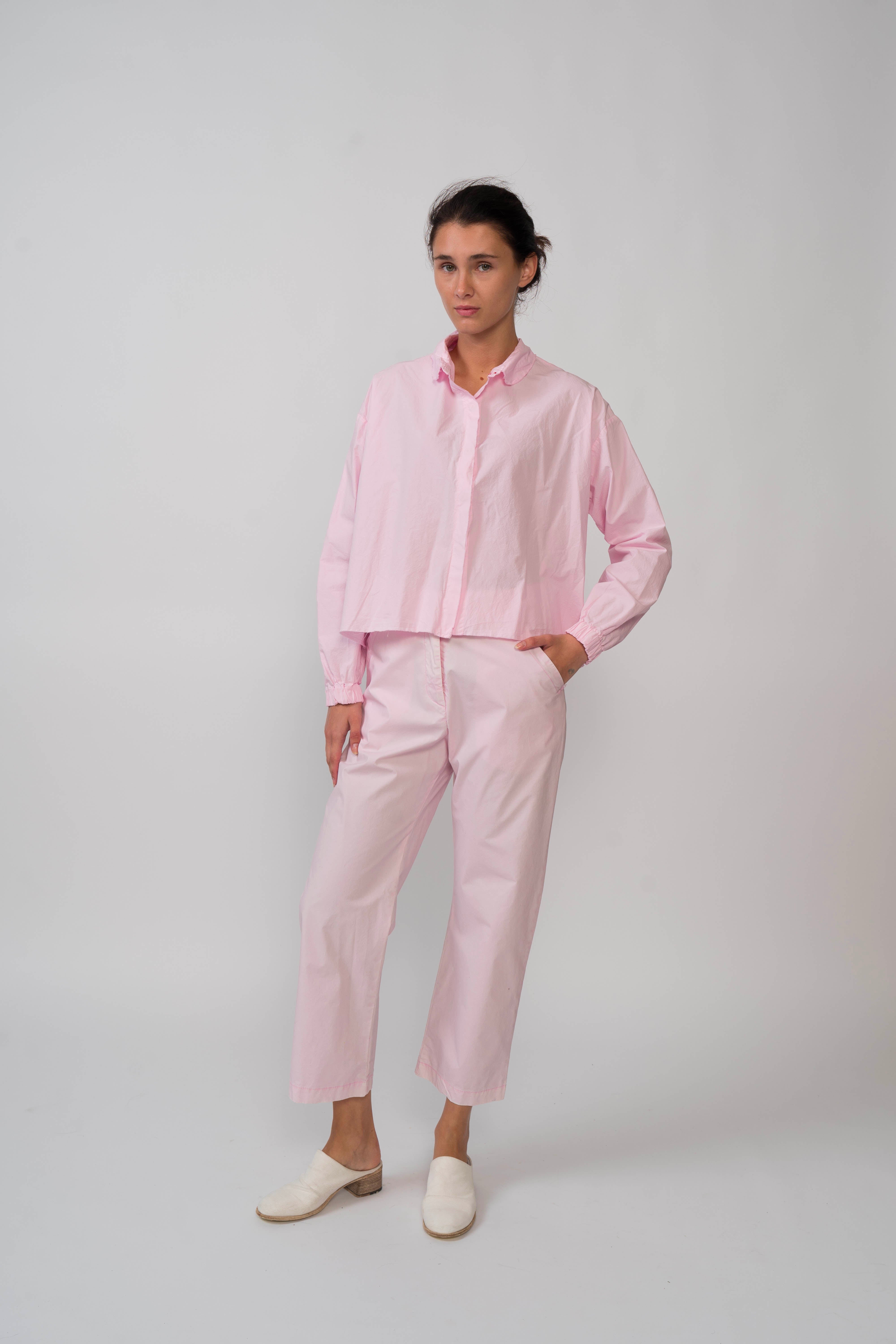 hannoh wessel light pink women's shirt