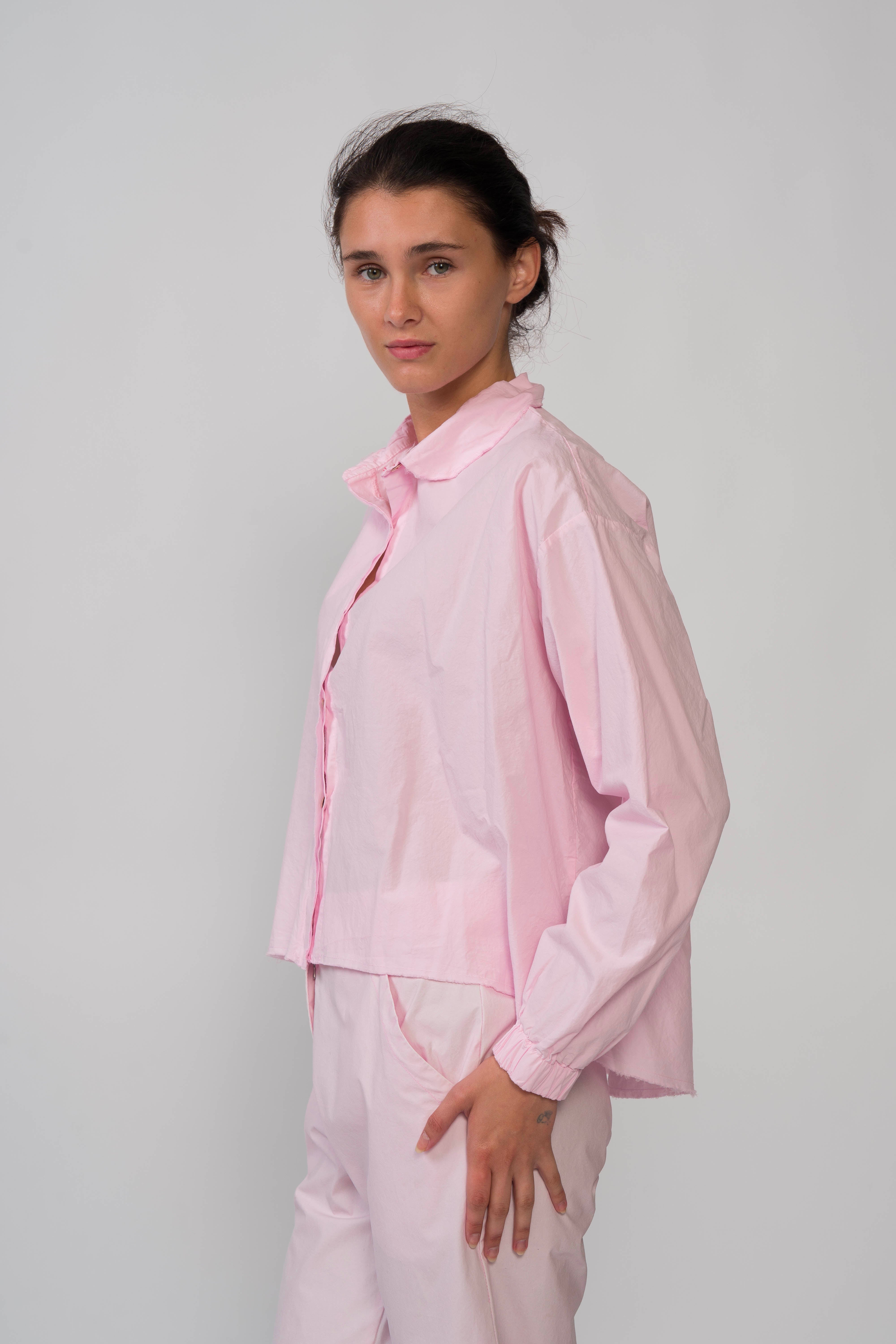 hannoh wessel light pink women's shirt