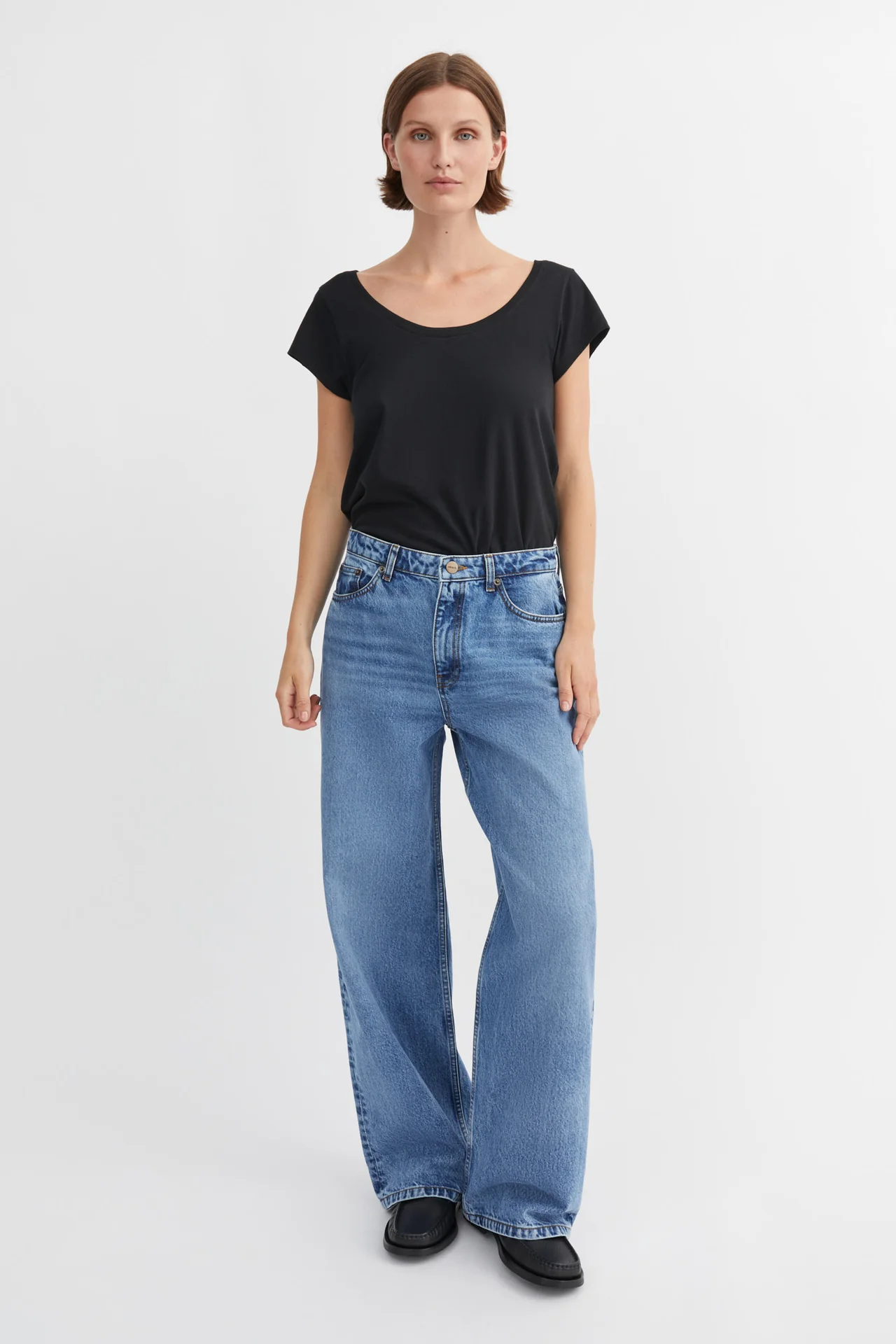 Willow Wide Jeans - Blue Wash