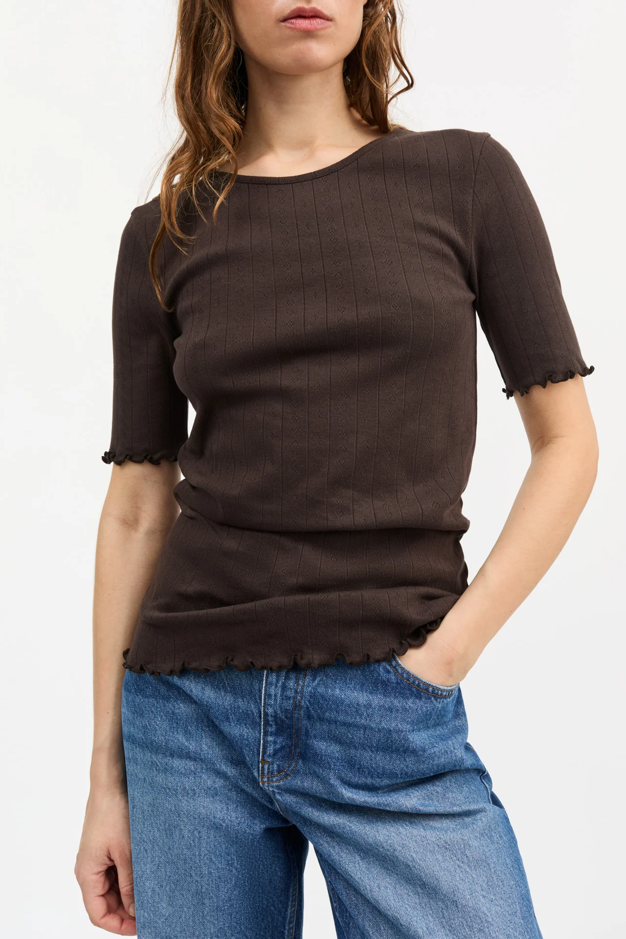 Edie Tee - Dark Brown