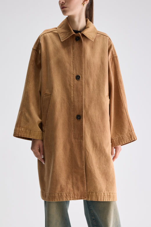 Janna Denim Coat - Camel ~ Bellerose