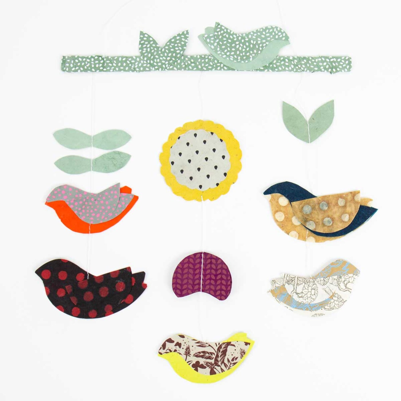 Fluttering Bird Mobile