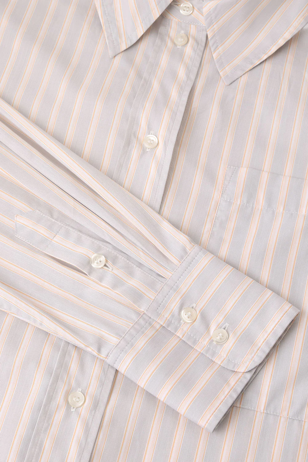Carlotta Shirt, Orange/Gris