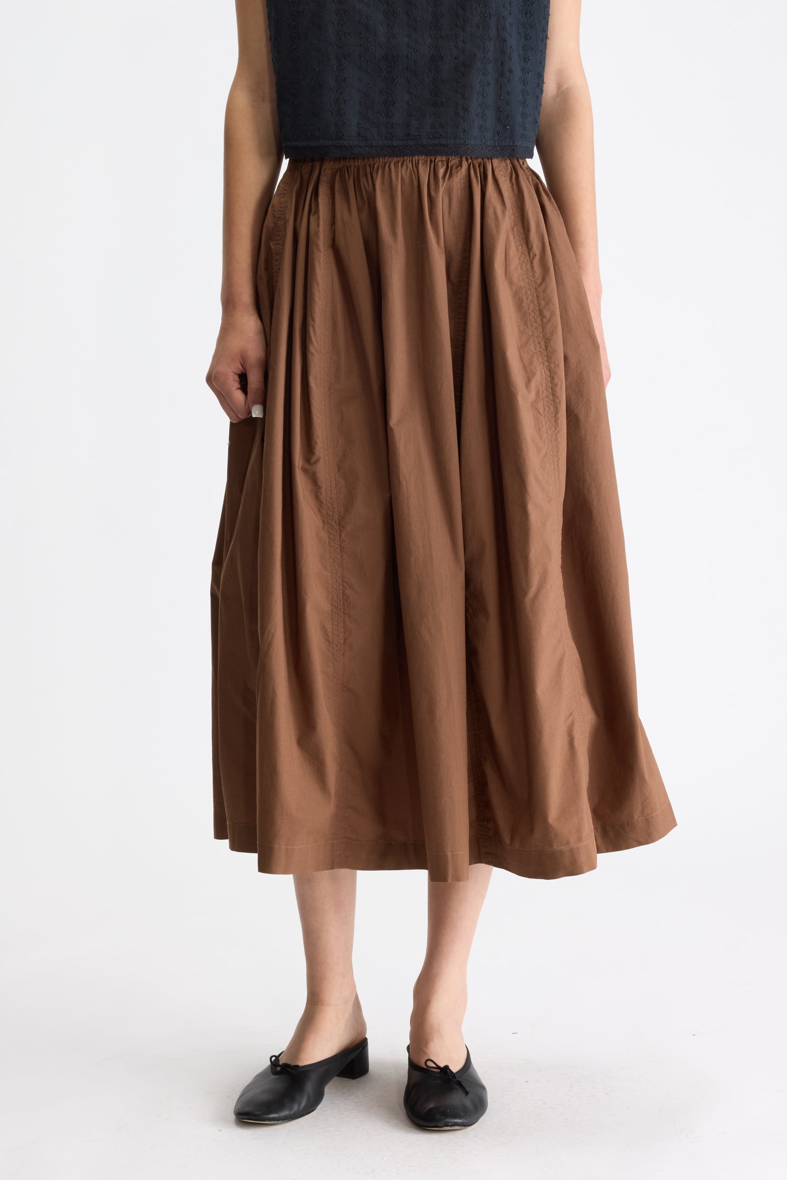 Cinley Skirt - Chocolate