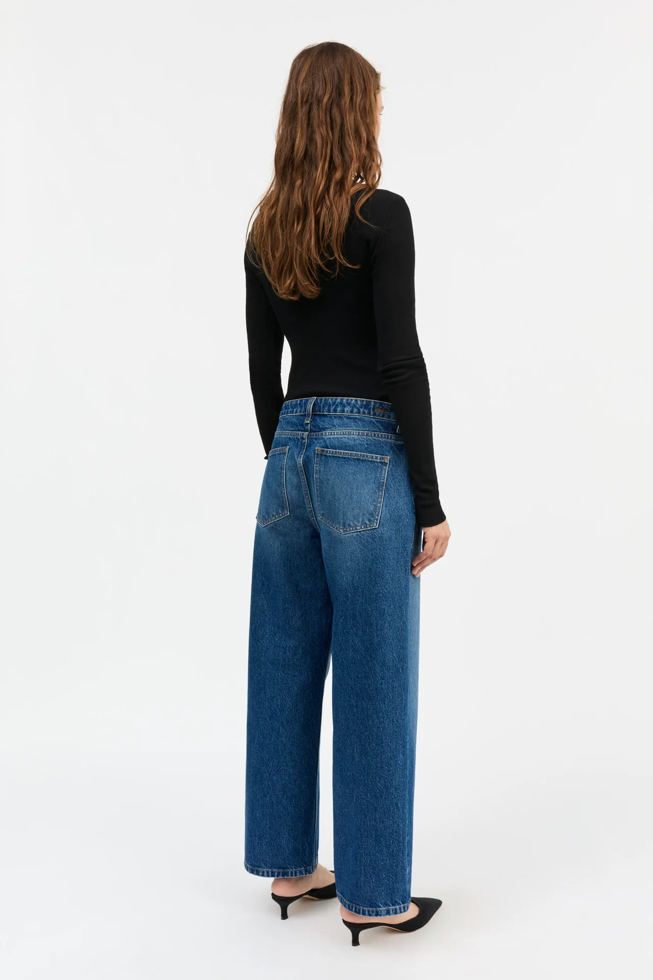 Taylor cropped jeans - Vintage washed blue
