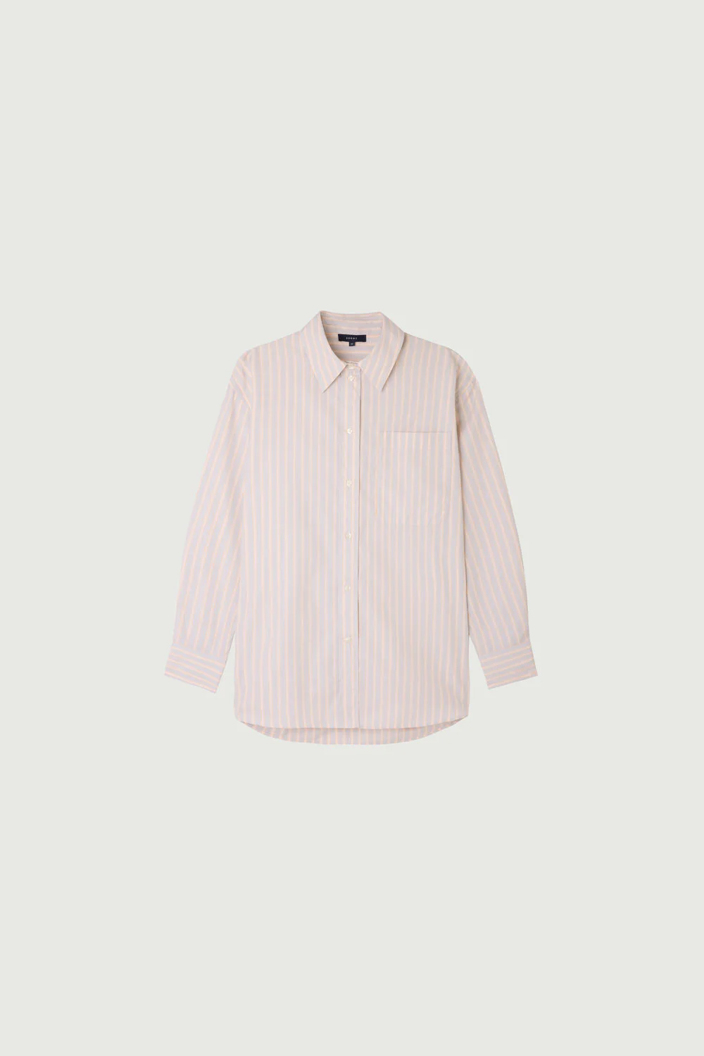 Carlotta Shirt, Orange/Gris