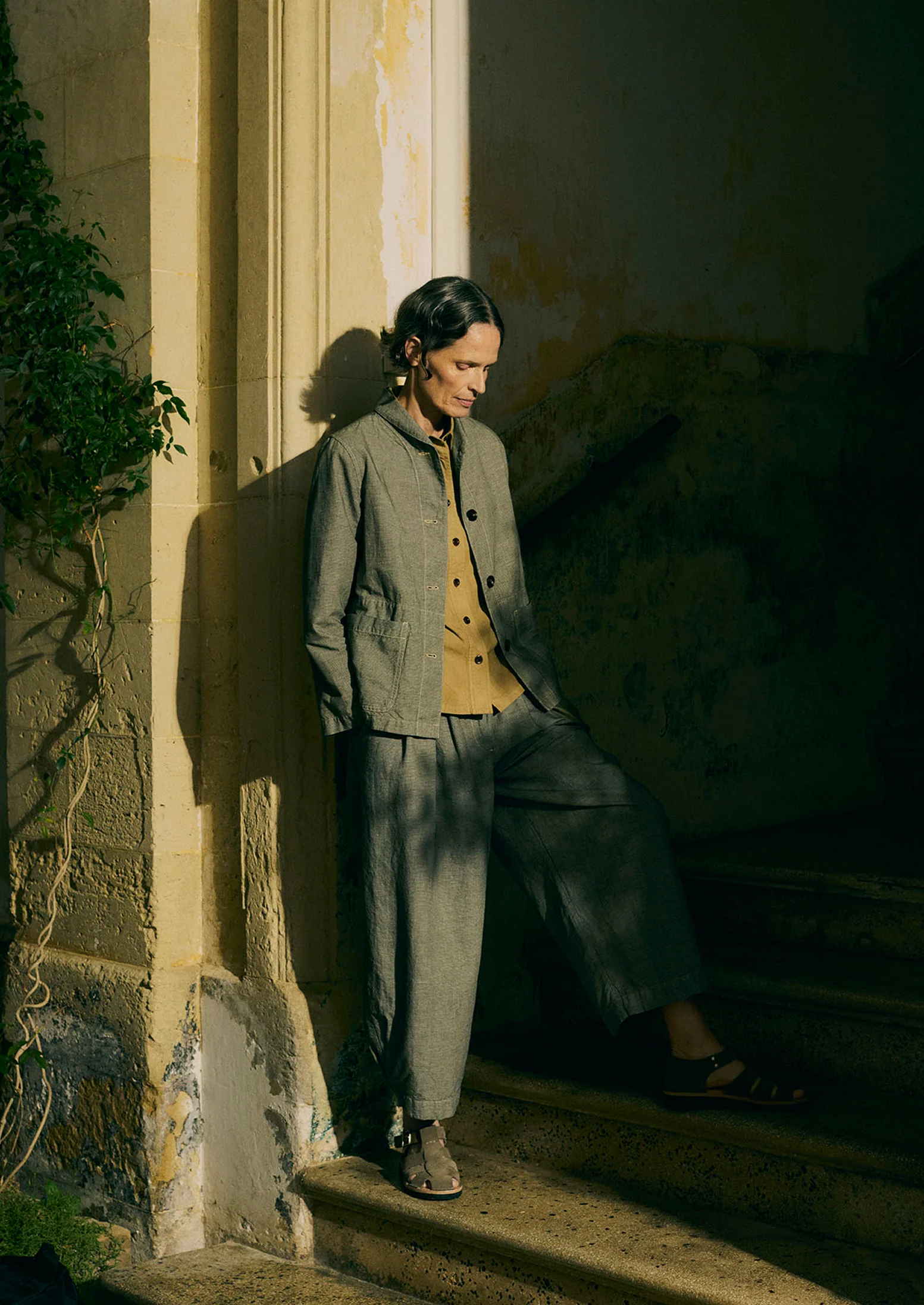 Carys Micro Houndstooth Wide