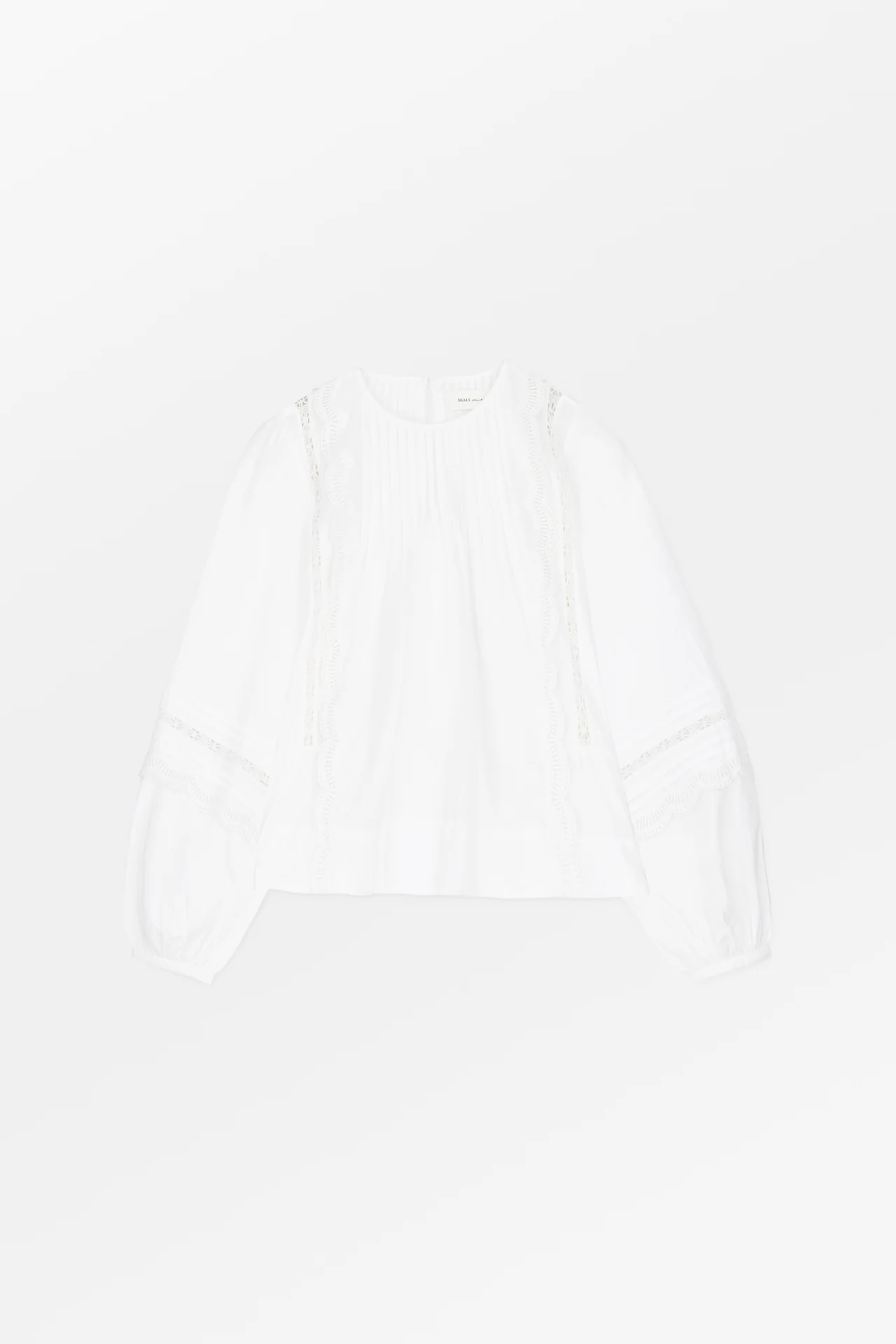 Leaf Blouse - Optic White