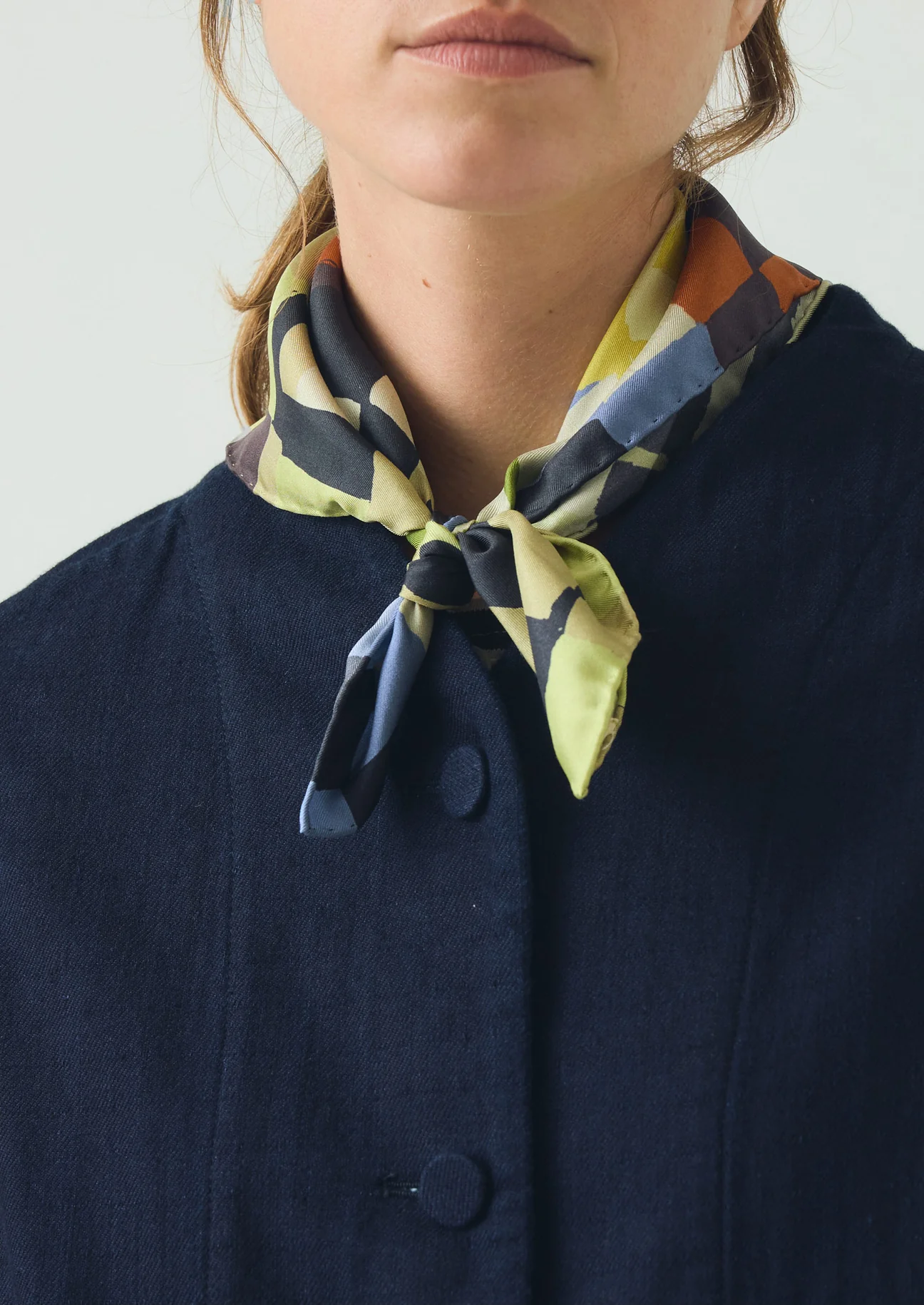 Abstract Still Life Silk Bandana