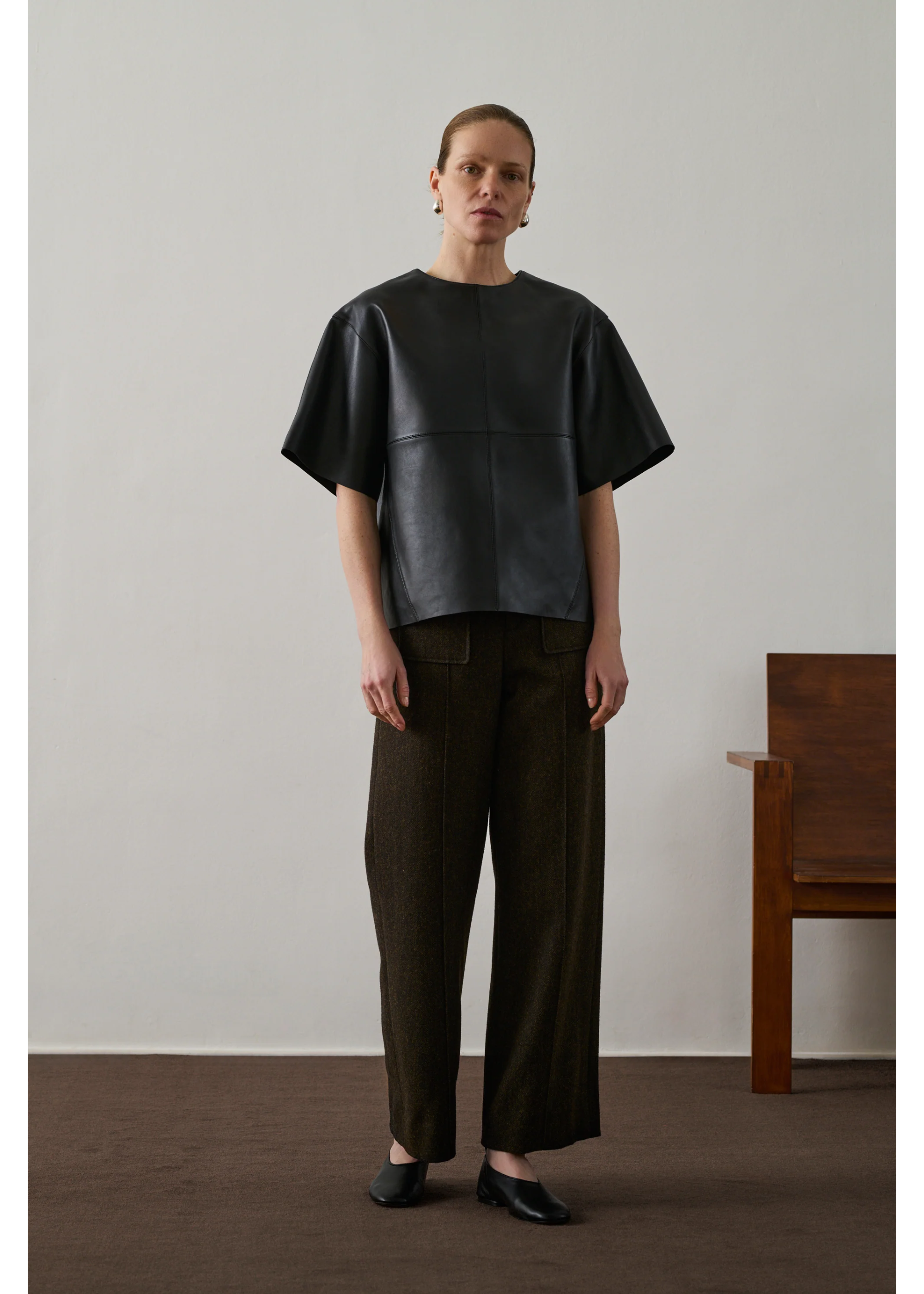 Harry Trousers - Kaki/Blk