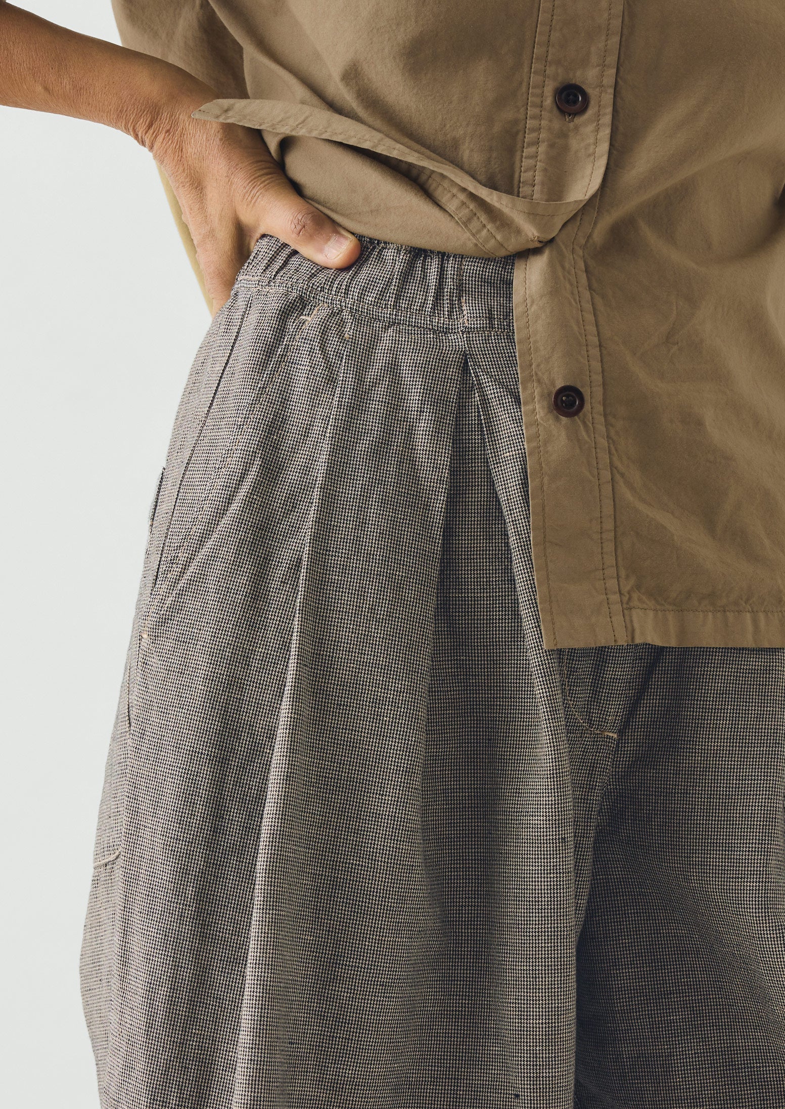 Carys Micro Houndstooth Wide