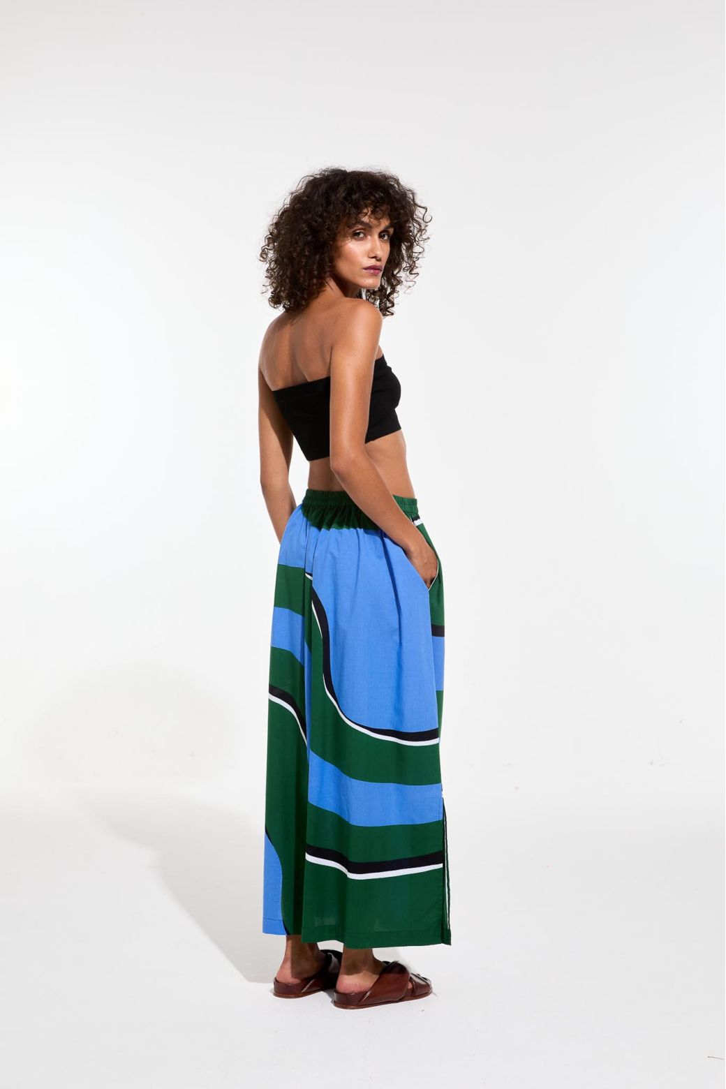 Juliette Madone Skirt, Teal
