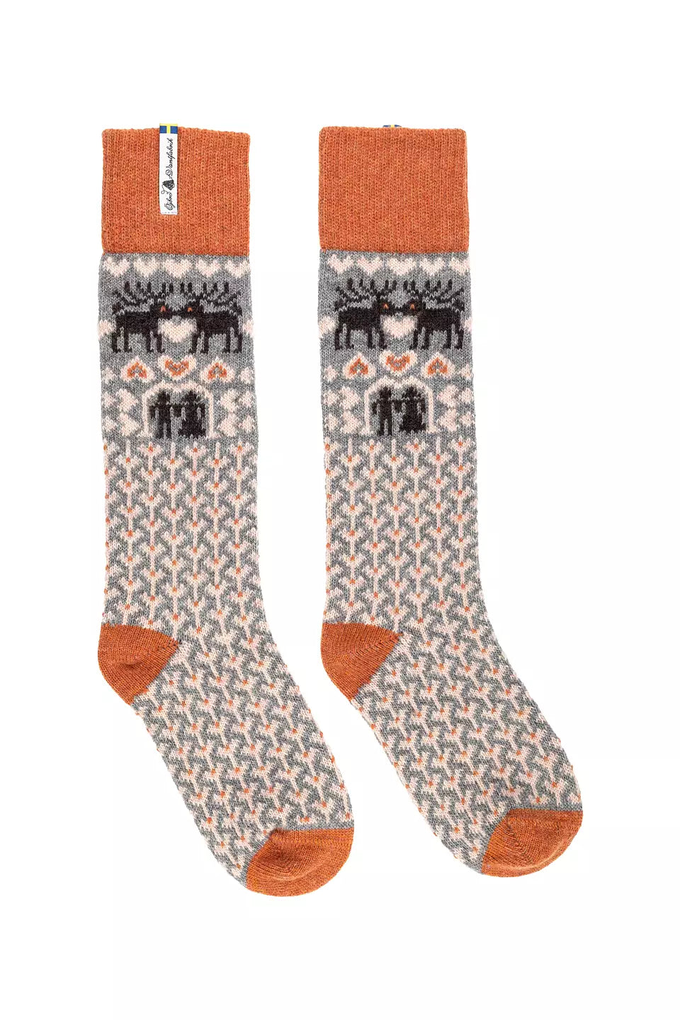 Wool Socks, Fästfolk Emilia&Einar - Öjbro Vantfabrik