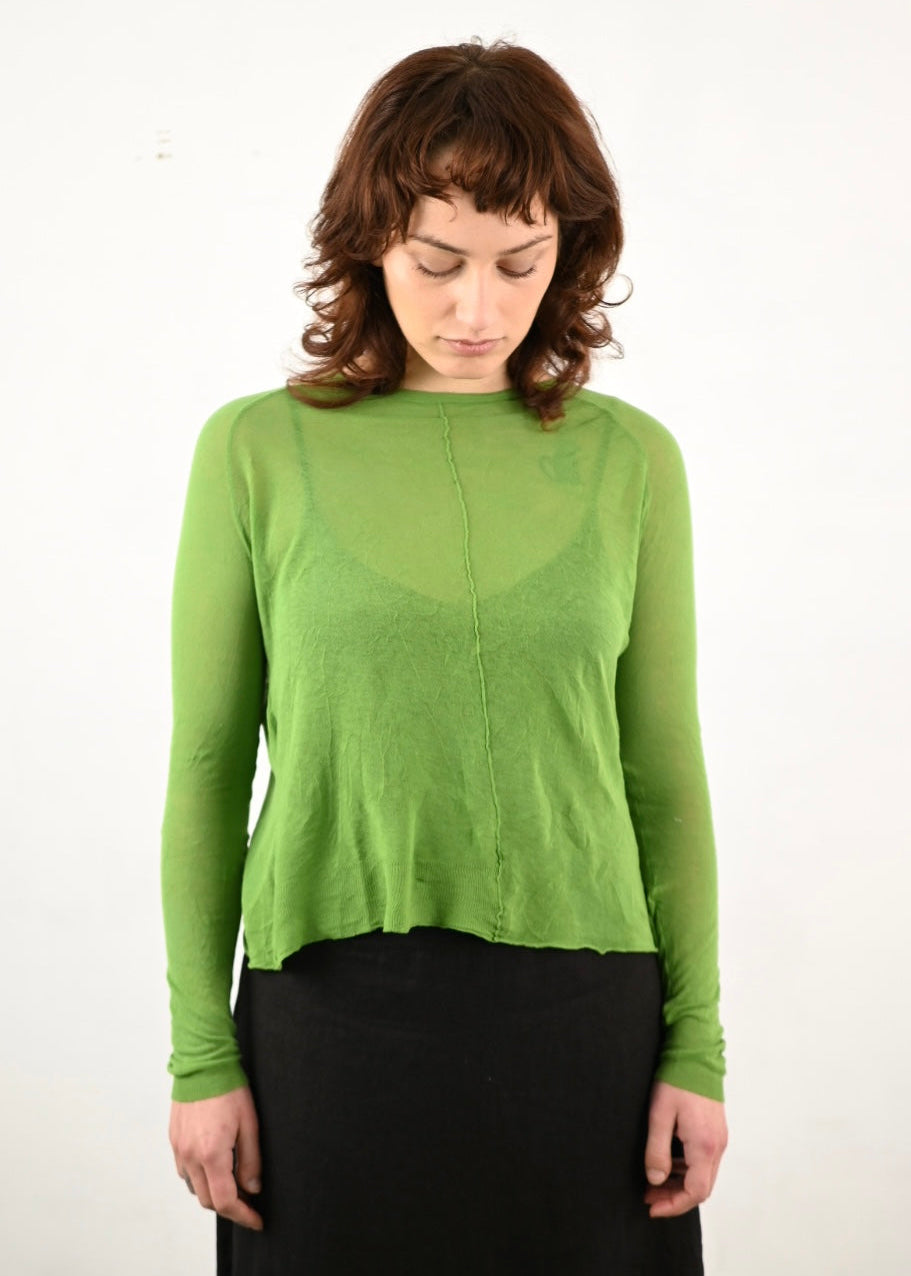 M J W ~ Sheer Pullover 603, Leaf