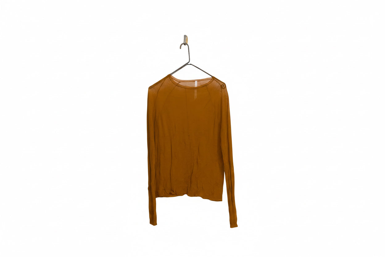 M J W ~ Sheer Pullover 603, Toast