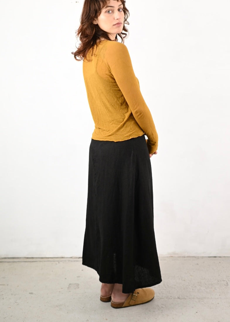 M J W ~ Sheer Pullover 603, Toast