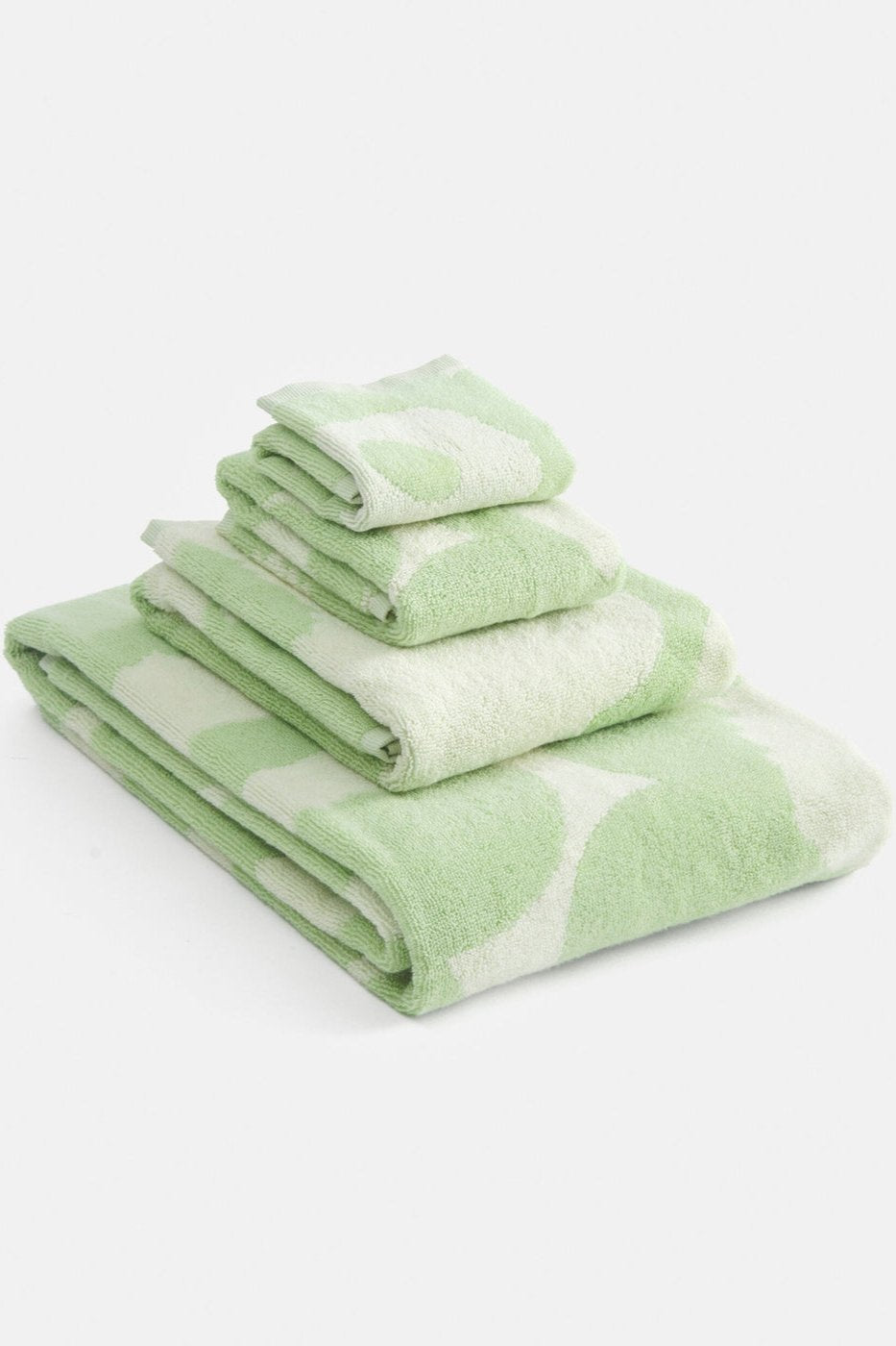 Unikko Bath Towel, Sage