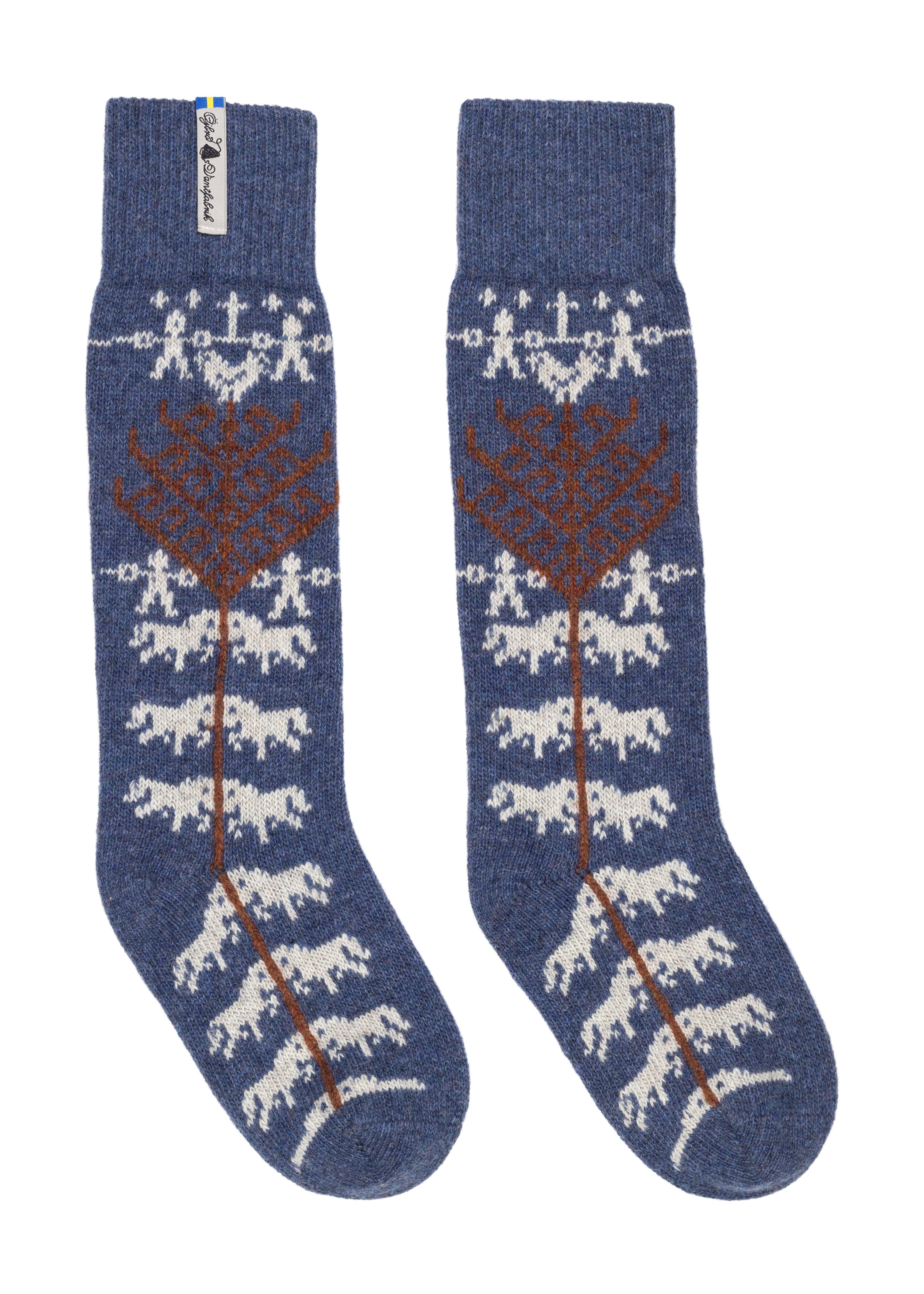 Wool Socks, Yggdrasil Livtrånad - Öjbro Vantfabrik