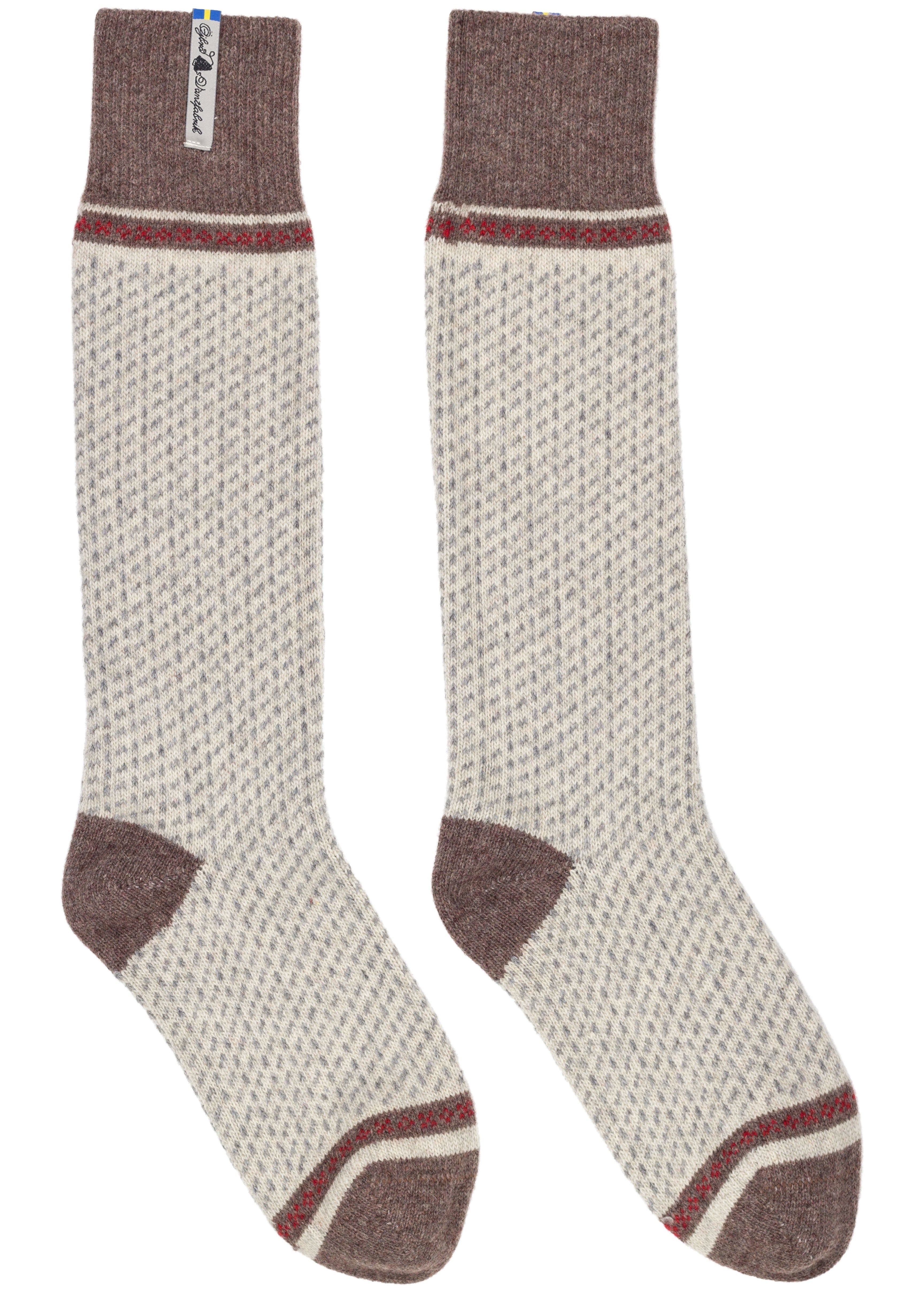 Wool Socks, Skaftö Snö - Öjbro Vantfabrik