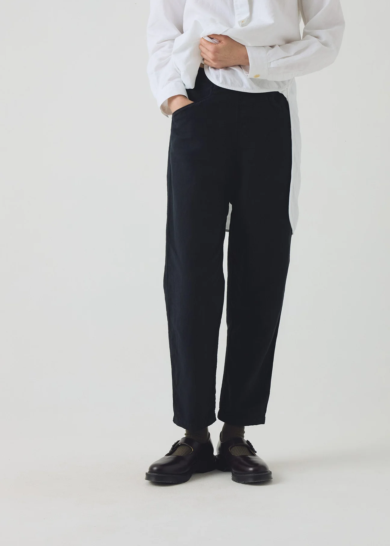 Alix Cotton Linen Trousers - TOAST