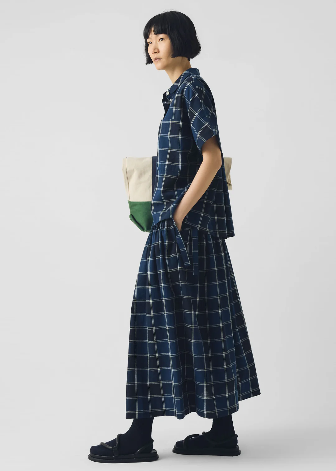 Market Check Cotton Shirt - TOAST