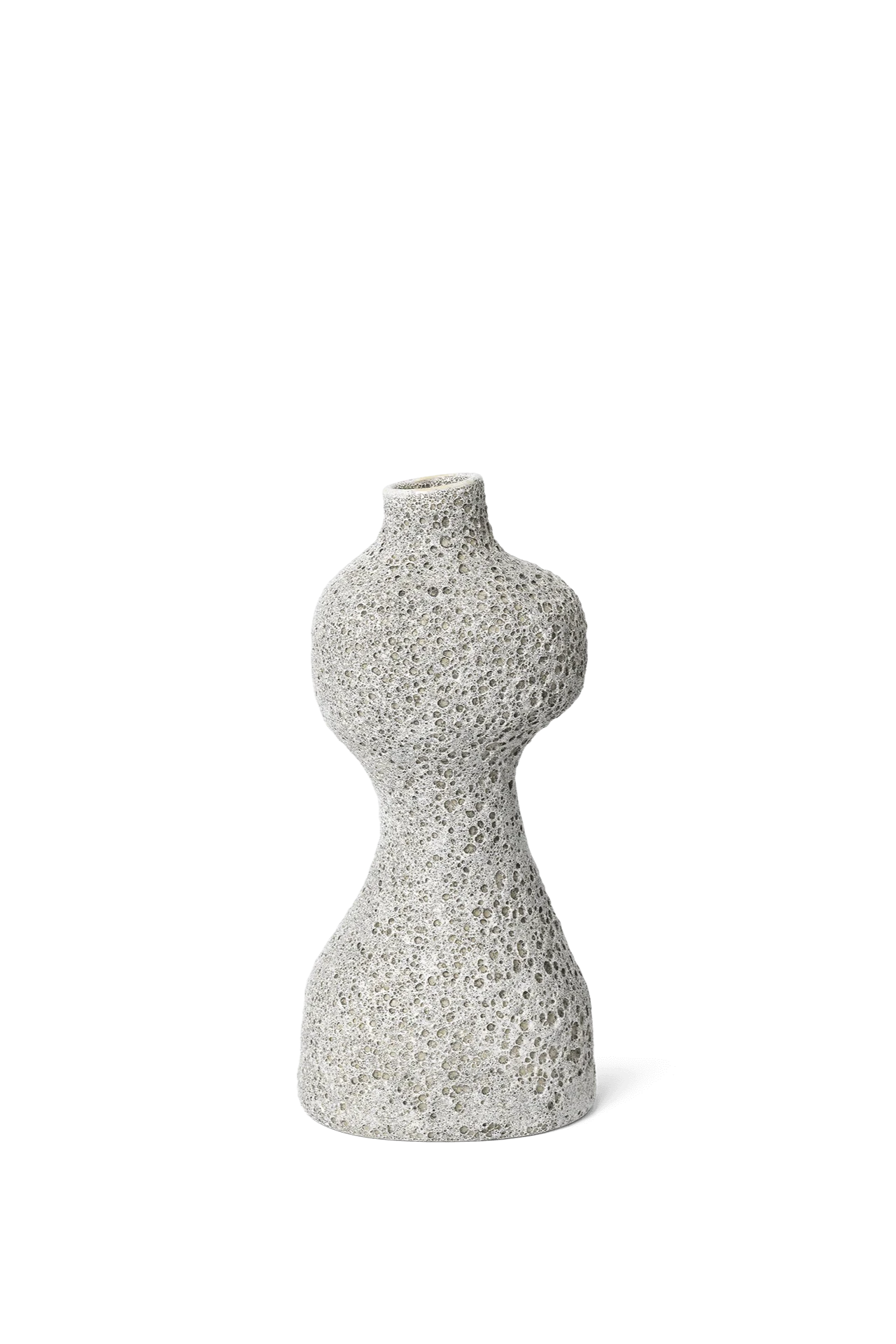Yara Vase, Medium, Grey Pumice