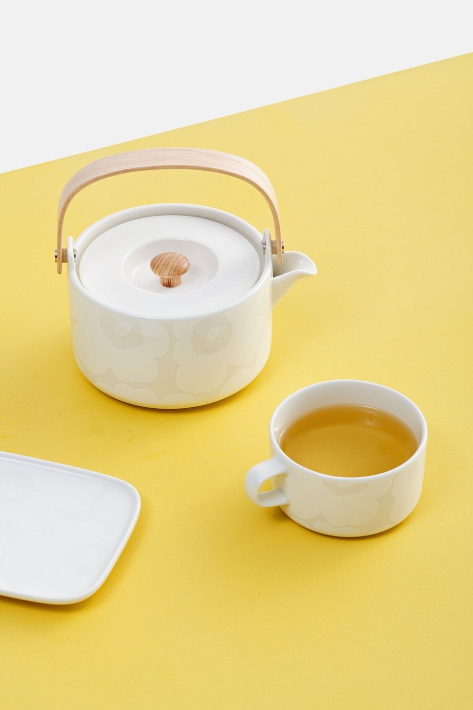Oiva/Unikko Teacup, White
